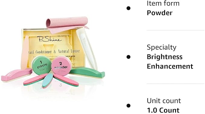 Japanese Manicure Set - Powder Nail Kit - Nail Strengthener For Damaged Nails - Professional Nail Kit - Nail Plate Care - Nail Repair For Damaged Nails - Nail Strengthener And Growth