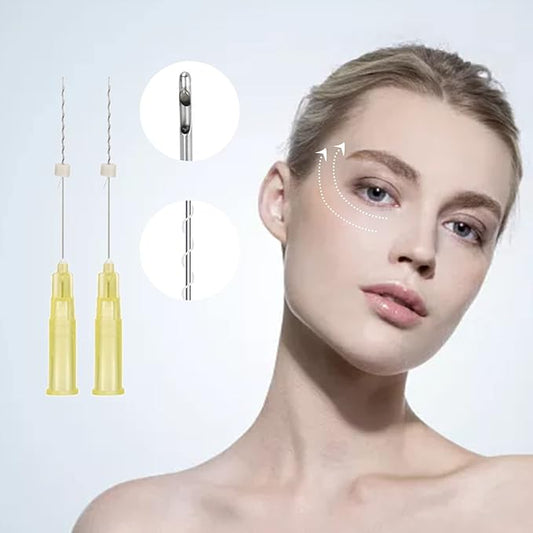 Oldream Pcl Threads Eye Lift for Eyes, Mono Screw Type, B-Type, 30G25MM, 20pcs