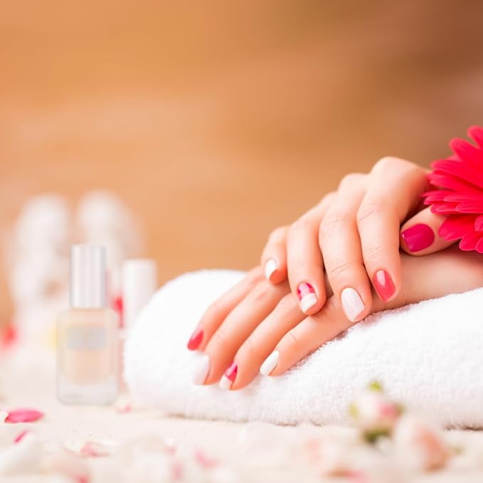 Karma Naturals Deep Nutrition Nail Strengthener – Ridge Filler, Nail Hardener & Growth Booster for Thin or Damaged Nails (0.43 FL oz)