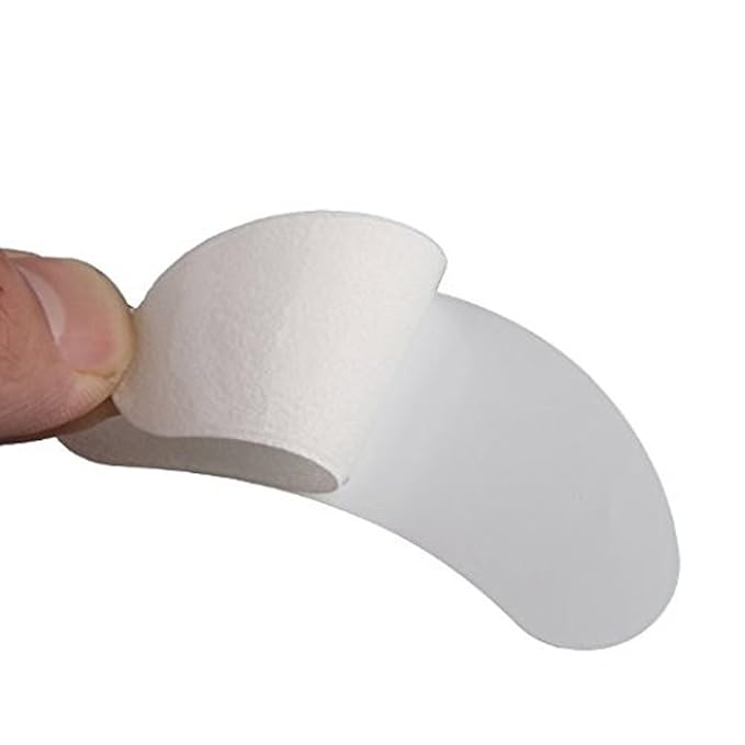 AHIER Eyepads Eyelash Extensions Lint Free, Eye Pads for Lash Extensions, Hydrogel Eye Patch DIY False Eyelash Lash Extension Makeup Eye Gel Pad (Pink 250P)