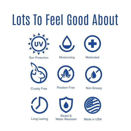 Dermatone Green Tea Lip Balm | SPF30 Lip Protection | Moisturizing with Aloe and Vitamin E | Medicated to Soothe & Replenish Chapped and Cracked Lips (Green Tea Lip Balm, 0.15oz Pack of 2)