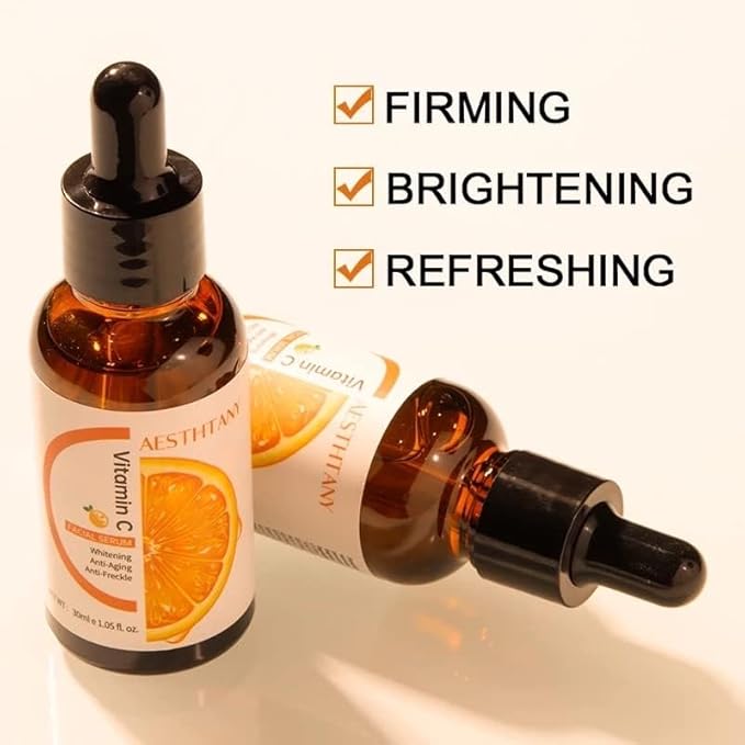 Vitamin C Serum for Face – Anti Aging Face Serum with Vitamin C, Hyaluronic Acid, Brightening Serum for Dark Spots, Even Skin Tone, Eye Area, Fine Lines & Wrinkles, (1.05 Fl Oz)