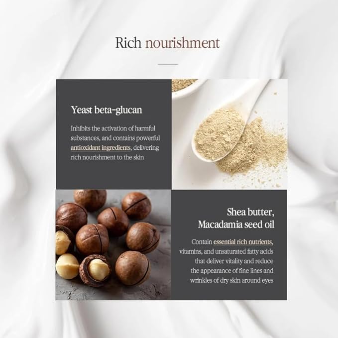 PYUNKANG YUL Black Tea Time Reverse Eye Cream, Luxurious Firming, Hyaluronic Acids, Ceramide Rich Nourishment, Moisture Barrier and Peptides Increasing Skin Elasticity, Fermented Black Tea 0.85 fl.oz.