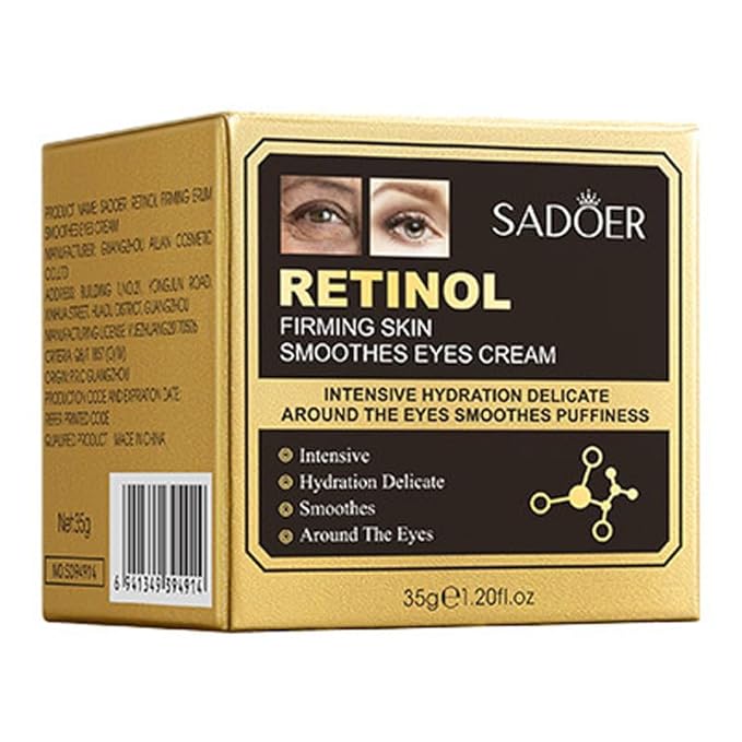 Retinol Firming & Smoothing Eye Cream Moisturizing & Nourishing Eye Fade Dark Circles Eye Eye Cream