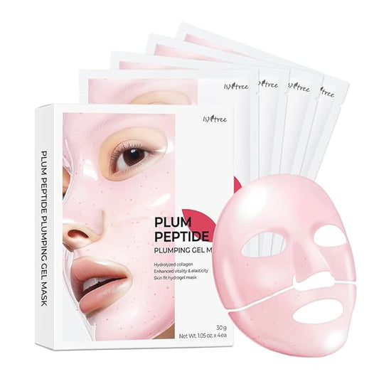 IsNtree Plum Peptide Plumping Gel Mask 30g*4ea