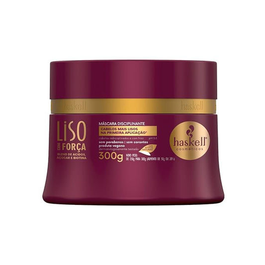 Haskell - Linha Liso Com Forca - Mascara 300 Gr - (Straight with Strength Collection - Mask Net 10.58 Oz)