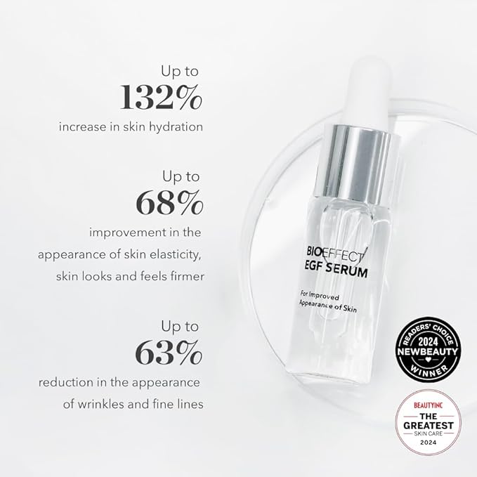 BIOEFFECT EGF Serum, Eye Serum, Eye Mask Skincare Set: Firming Favorites, with Barley Growth Factor