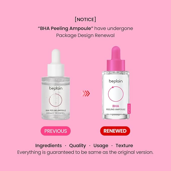 beplain 0.2% Salicylic Acid Serum | BHA Gentle Exfoliating Serum | Pore Refining, Oil & AcneControl | 1.01fl.oz | Korean skin care