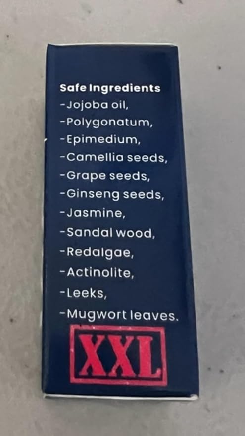 Massage Oil Enlargement, Enlarge BLSEX for Men 10ml (F383-XXL Oil)