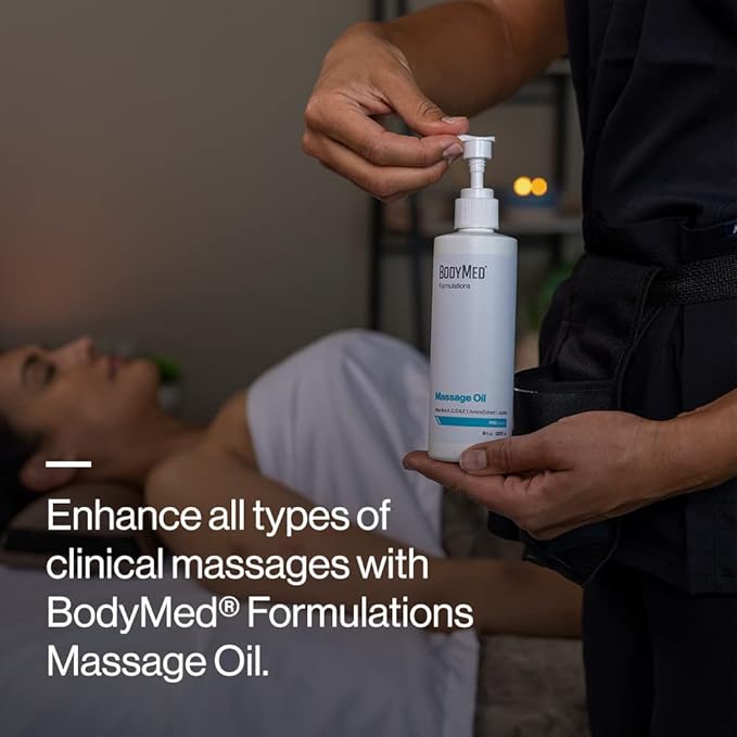 BodyMed Formulations Massage Oil, 5 gal. – Fragrance-Free, All-Natural Lotion for Massage Therapy – Leaping Bunny Certified – with Arnica Extract & Jojoba – Non-Staining, & Paraben Free