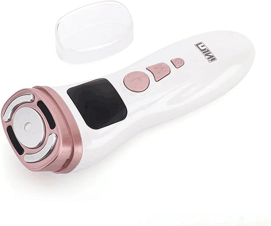 Skin Tightening Machine for Face - Anti-Aging Wrinkle Reduction for Facial Neck Lifting, Firming, Massaging and Toning Home Use 3 in 1 Upgraded Version