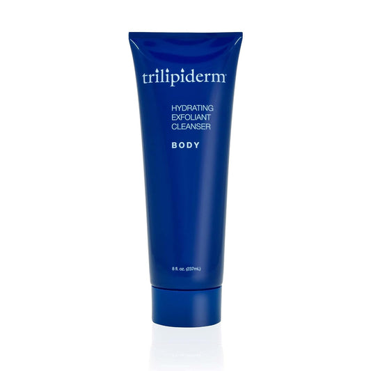 Trilipiderm Hydrating Exfoliant Cleanser – 3-in-1 Body Wash, Scrub, and Hydrator, 8 Ounce Tube
