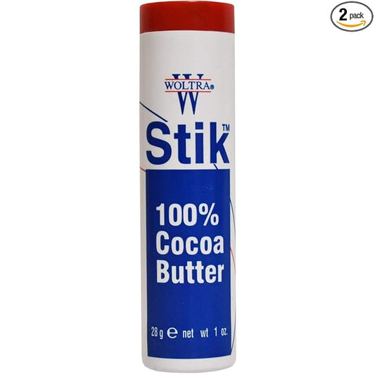 Woltra Cocoa Butter Stik 1 OZ (Pack of 2) by A.I.I. CLUBMAN