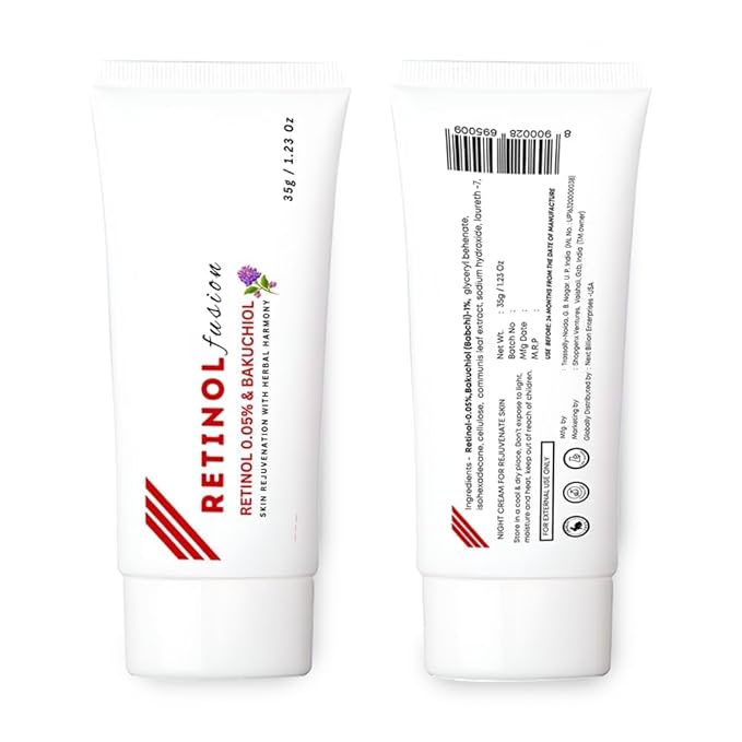 Retinol 0.05 Fusion Cream With Bakuchiol (35Gram /1.23 Ounce)