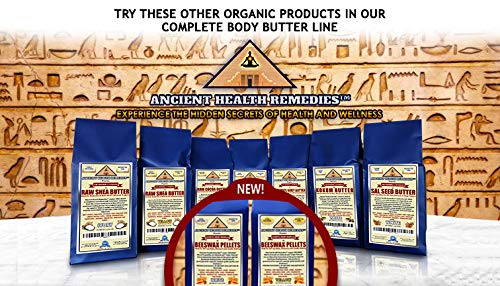 Ancient Health Remedies Cosmetic Grade, PURE SAL SEED BUTTER 1 LB (16 oz) BLOCK, Bulk, Odor Free Alternative to Raw Butters. Ideal Healing Base for DIY Balms, Creams, Hair and Hand Creams (INDIA).