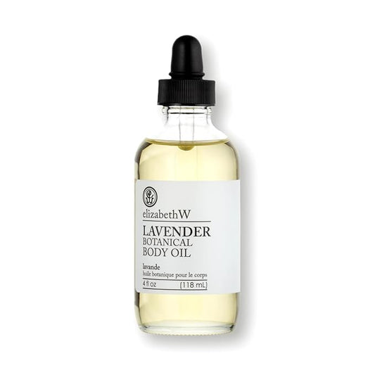 elizabethW Lavender Body Oil - 4 ounces