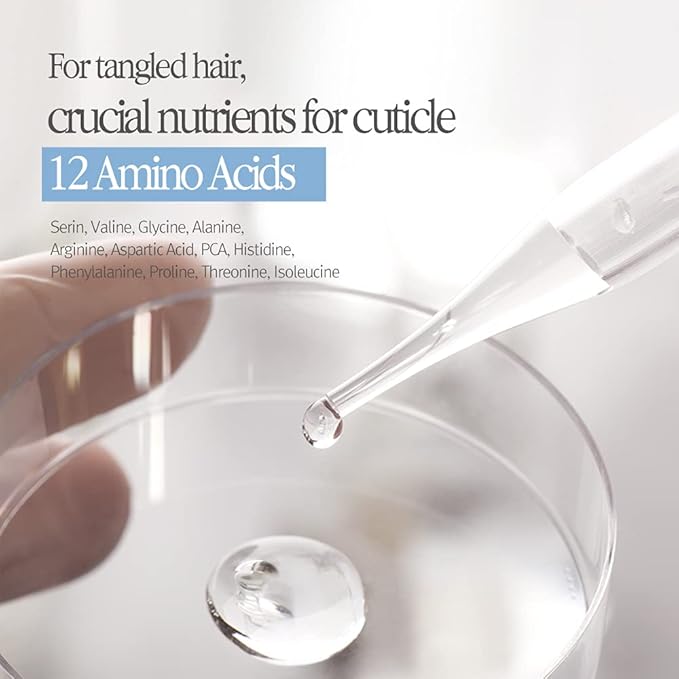 Bouquet Garni Deep Perfume Hair Serum Baby Scent Fragrance - Anti-Frizz Hair, Quick Absorption, Long-lasting (Containing Amino acids, Proteins, Hyaluronic Acids, Vegan Oils) - 3.4 oz