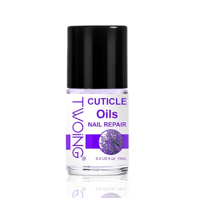 0.5FL.OZ Cuticle Oil, Nail Growth Oil Natural Lavender oil blended with jojoba oil, Vitamin E Nail Cuticle Oil for Repairs Cuticles Overnight Moisturizes and Strengthens Nails Cuticles