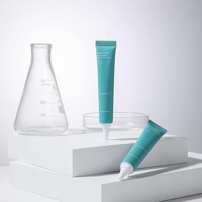 KIMTRUE Scalp Clear Gel for dry and oily scalp,Shampoo Pre-Cleanse,Removes Product Build-Up, Dirt and Oil,Cruelty Free 10ml x 5