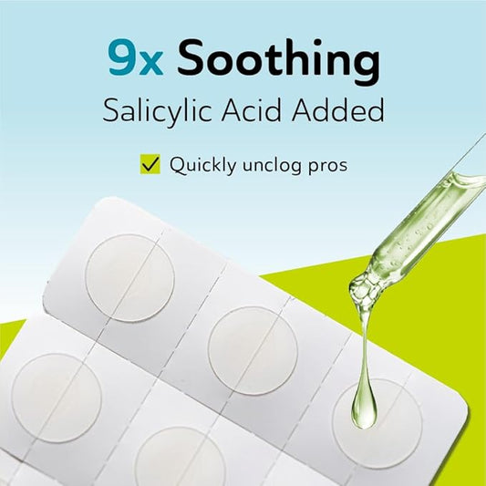 Ultra Invisible Acne Patches Salicylic Acid Acne Patches for Cystic Acne Blemish Patches Hydrocolloid Patches Zit Patches - Day and Night Use - UPGRADED (Acne Specialist-132 Count-2 Sizes)