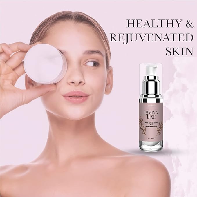 Lumina Luxe, Lumina Luxe Anti-Aging Serum & Facial Moisturizer 2 Pack