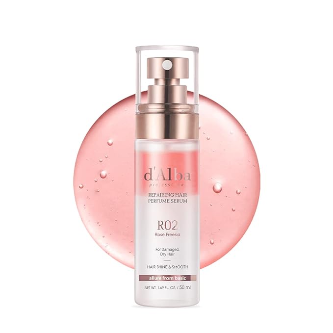 d'alba Piedmont Italian White Truffle Professional Repairing Hair Perfume Serum Fragrance (1.69 fl oz)