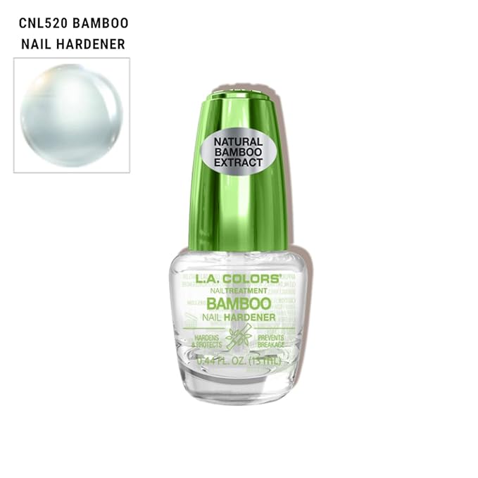 L.A. COLORS Salon Fabulous Nail Treatments, Bamboo Nail Hardener CNL520