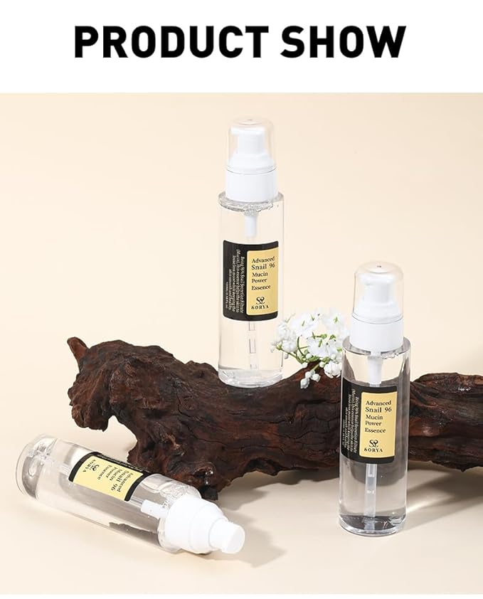 Advanced Snail Mucin serum 96% Power Repairing Ultimate Anti-Aging Solution face Hydration and Moisture, Improve Skin Vitality Advanced Snail Mucin Serum 96%: Transformative Hydration & Skin Renewal