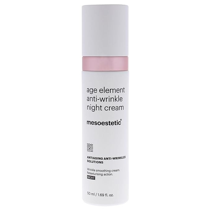 Mesoestetic Age Element Anti Wrinkle Night Cream for Unisex - 1.69 oz Cream