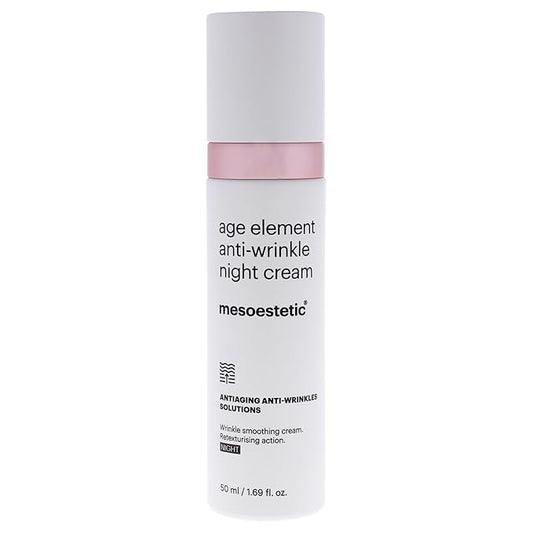 Mesoestetic Age Element Anti Wrinkle Night Cream for Unisex - 1.69 oz Cream