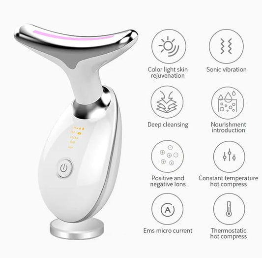 3 in1 Anti Wrinkle Removal, Face Neckk, Vibration Massage, Double Chin Reducer Improve Tighteninn