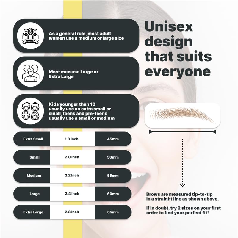 10 Pairs Medium Brown Temporary Eyebrow Tattoos, Waterproof and Smudge-Proof Medium Everyday Style Realistic Eyebrow Stickers for Men & Women, Easy to Apply, Won't Work on Existing Brows