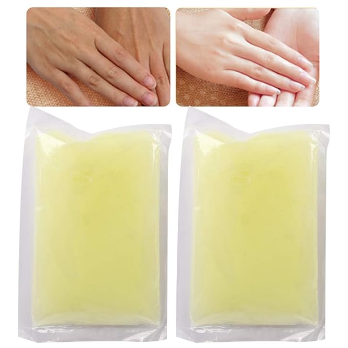 YUYTE Paraffin Wax for Hand and Foot Care, Moisturizing, 100g/bag, 2 Count, Unisex, Sensitive Skin, Adults