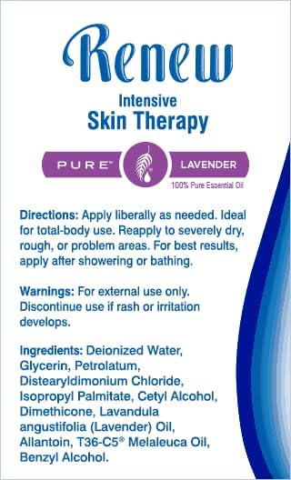 Renew Intensive Skin Therapy Pure Lavender