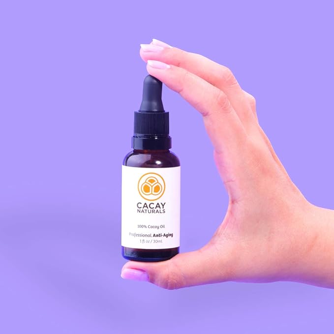 Face Oil - THE BEST Anti-Aging and Anti-Wrinkles For Your Skin. Contains 100% Pure Cacay Oil. Enjoy Younger and Healthier Skin Right Away !1 fl.oz