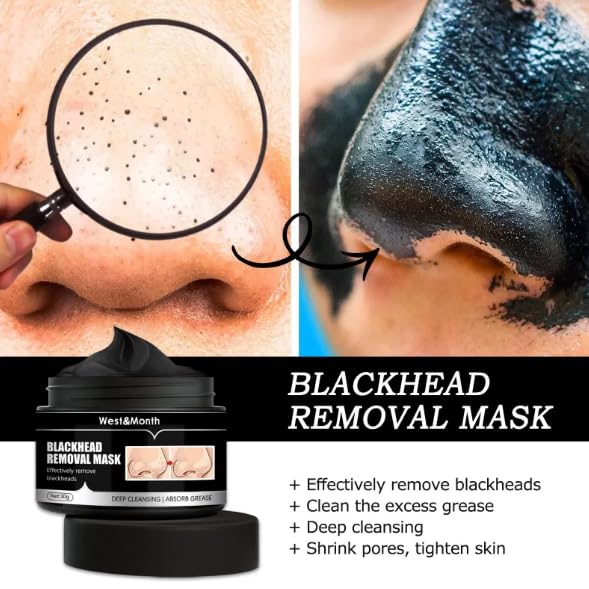 Face Mask Blackhead Remover Mask Charcoal Peel Off Black Mask Facial Mask Purifying