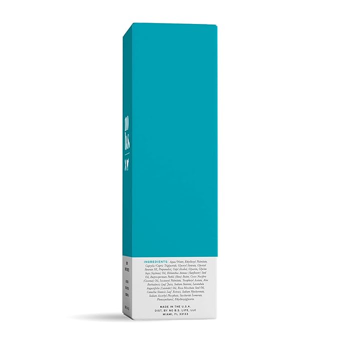 No B.S. Concentrated Body Moisturizer with Hyaluronic Acid. Ultra Hydrating Natural Body Lotion For Women and Men. With Green Tea, Vitamin E, and Shea Butter