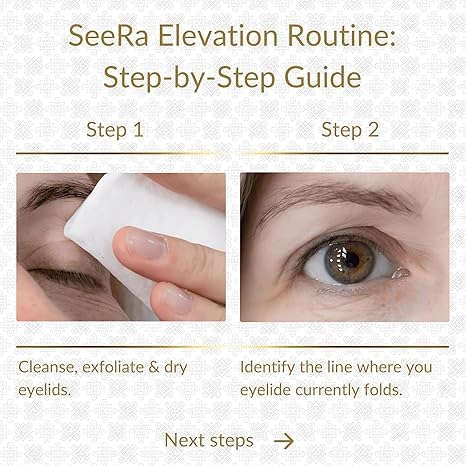 SeeRa: Instant Lifting Eyelid Tape for Hooded & Droopy Eyes - Hypoallergenic, Waterproof, Invisible Eye Lift Strips, Non-Surgical, Eyelid Lifters & Stickers-90pcs (4mm-7mm) (6mm-Moderate)
