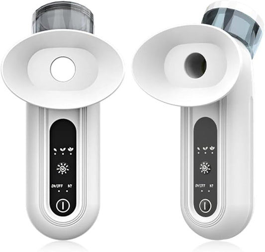 Portable Eye Steamer for Dry Eye - VividVerity Eye Steam Therapy Wand for Dry Eyes, Face Steamer and Skin Hydration for Home & Travel, Perfect GIF for Girls (2025 New Model)