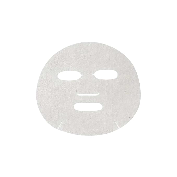 Rice Bran Sheet Mask | Nutrient Enriched Cotton Sheet Mask | Soothing & Nourishing | Made with Domestically Sourced Korean Rice | 10 Count