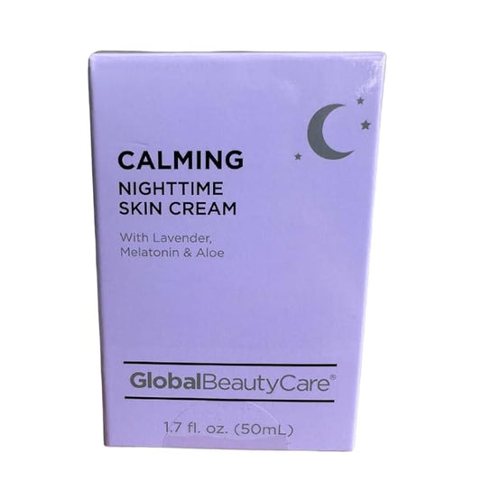Calming Night Face Cream for Women - Anti Aging Face Moisturizer with Lavender, Melatonin & Aloe – Facial Moisturizer for Dry Skin & All Skin Types 1.7 fl. oz.