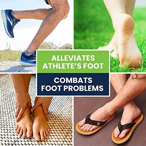 Tea Tree Oil Foot Balm - Foot Moisturizer for Dry Cracked Feet - Instantly Hydrates & Soothes Irritated Skin & Athletes Foot - Best Foot Care for Women and Men & Tea Tree Foot Soak, Callus Remover Gel