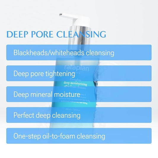 RATAPLAN Donghae Deep Moisturizing Cream & Oil To Foam Cleanser