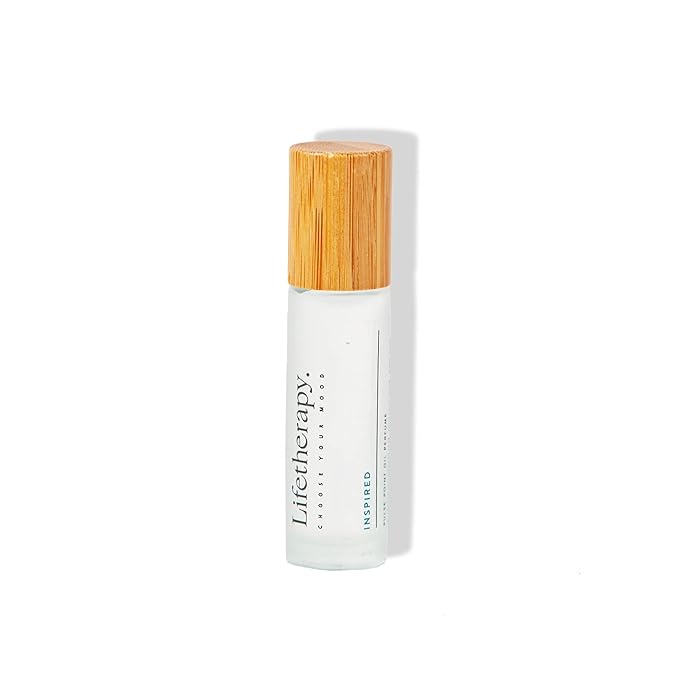 Lifetherapy Pulse Point Oil Roll-on– Inspired | Alcohol free | Long lasting | Perfume | Clean, Skin-Loving Formula | Vegan & Gluten Free | Thoughtfully Crafted Fragrance for Self-Care 0.34oz./10ml