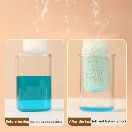 BLACKCROWN 4 Holes Towel Mask Reusable Face Towel Mask Cold Hot Compress Facial Steamer Moisturizing Beauty Skin Care Spa Towels for Facial Steamer Mask for Women Girls (2 Pack)