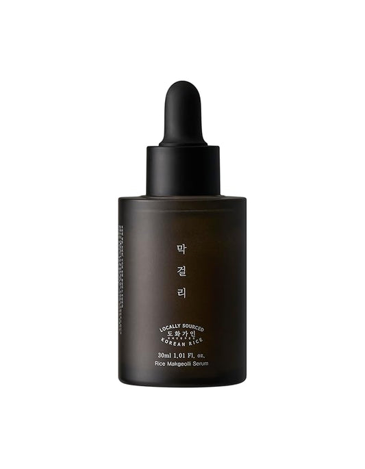 Rice Makgeolli Serum | Made with Domestically Sourced Korean Rice | 30 ml (1.01 Fl Oz) | Korean Skin Care