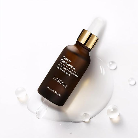 Rejuvenate Face Serum（3pcs），Stock Solution Facial Serum, in a Bottle, Instant Face Lift & Anti Aging Serum for Reduce Wrinkles - Fine Lines-plumping Skin，Hyaluronic Acid Formula for All Skin Types