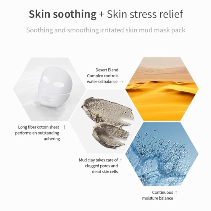 I'M SORRY FOR MY SKIN - Black Mud Mask - Tightening 10Pcs