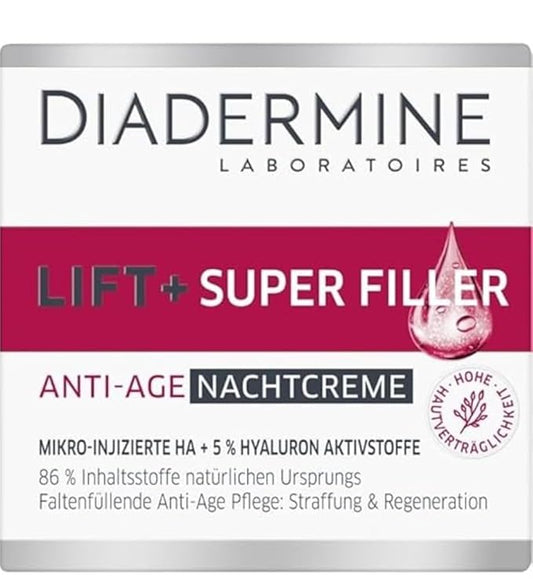 Lift + Superfiller Hyaluron Anti-Age Night Cream - 1.76 Fl.oz (50 ml)