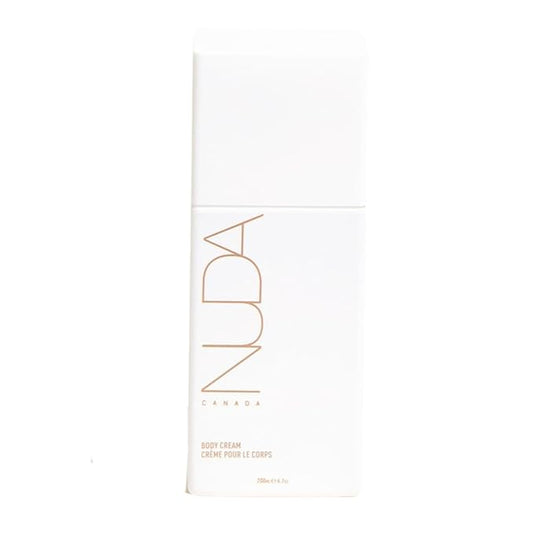 Nuda Body Cream | Sunless Tan-Safe Body Moisturizer for Women | Hydrating Body Lotion with Shea Butter, Avocado Oil, & Vitamin E | Sulfate & Paraben Free Body Lotion, (200 mL)